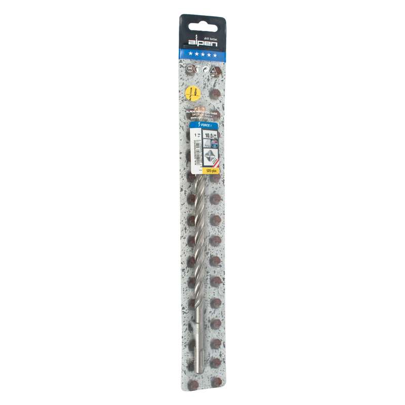 Alpen Force X 10.0 X 260/200  Sds-plus Drill Bit X4 Cutting Edges