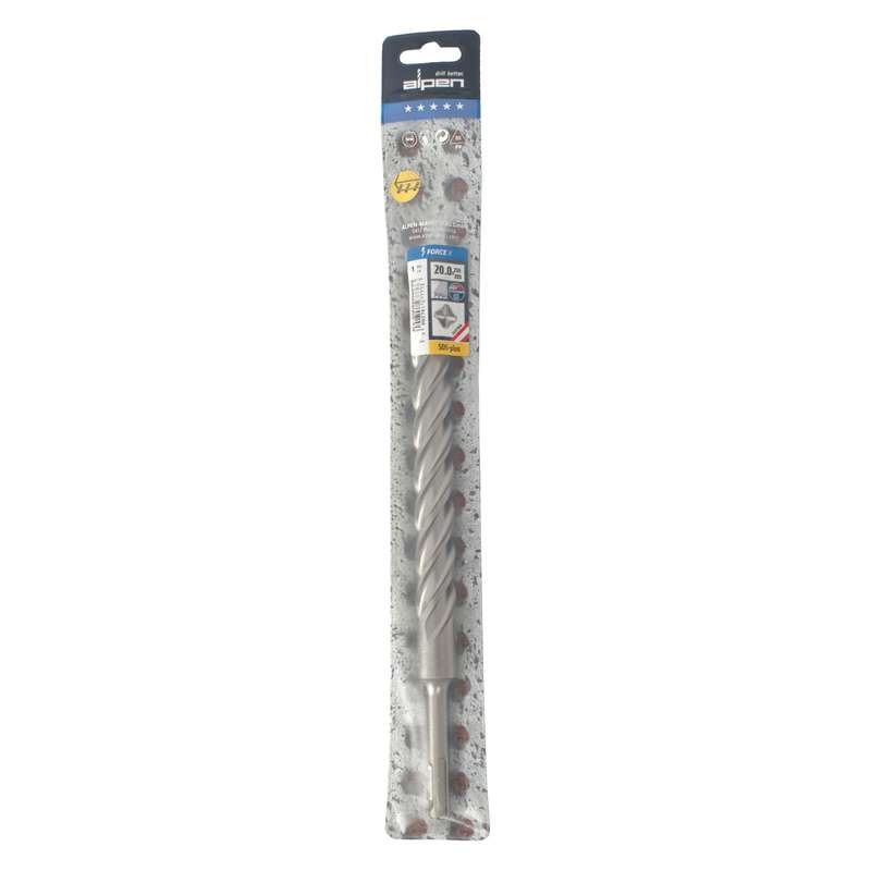 Alpen Force X 20.0 X 250/200  Sds-plus Drill Bit X4 Cutting Edges