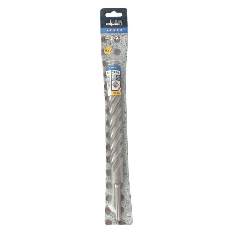 Alpen Force X 24.0 X 250/200  Sds-plus Drill Bit X4 Cutting Edges