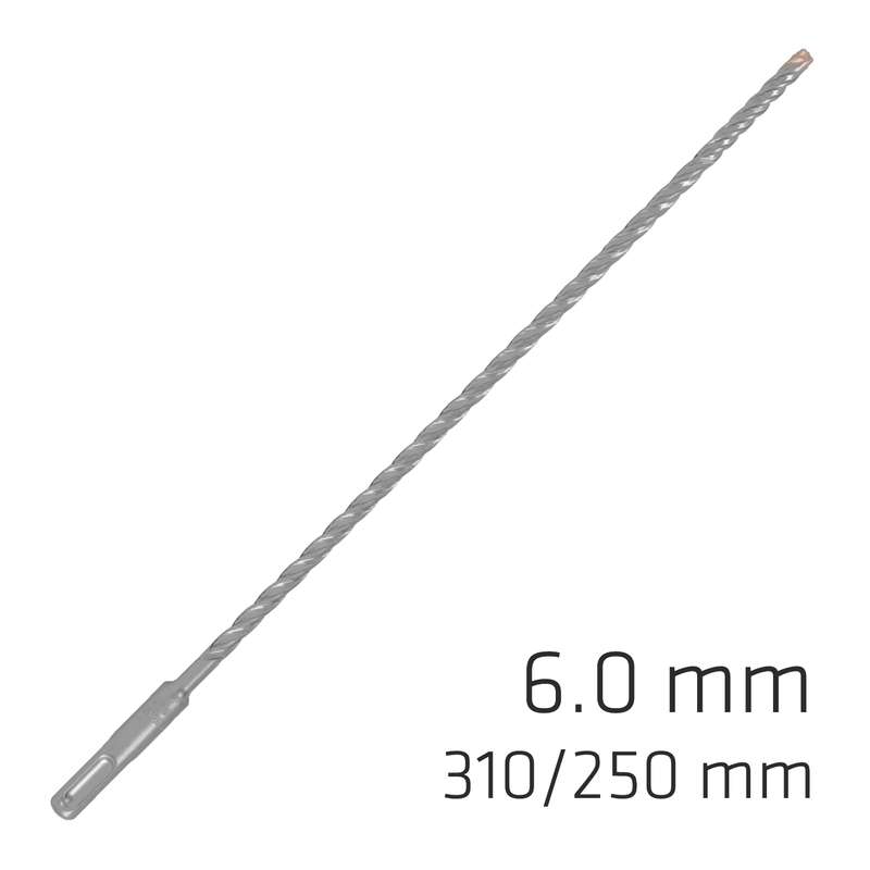 Alpen Force X 6.0 X 310/250 Sds-plus Drill Bit X4 Cutting Edges