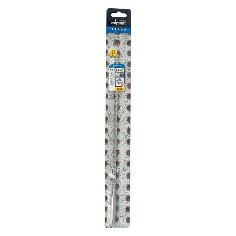 Alpen Force X 6.0 X 310/250 Sds-plus Drill Bit X4 Cutting Edges