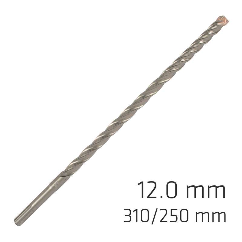 Alpen Force X 12.0 X 310/250  Sds-plus Drill Bit X4 Cutting Edges