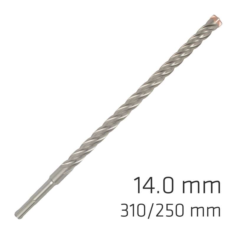 Alpen Force X 14.0 X 310/250  Sds-plus Drill Bit X4 Cutting Edges