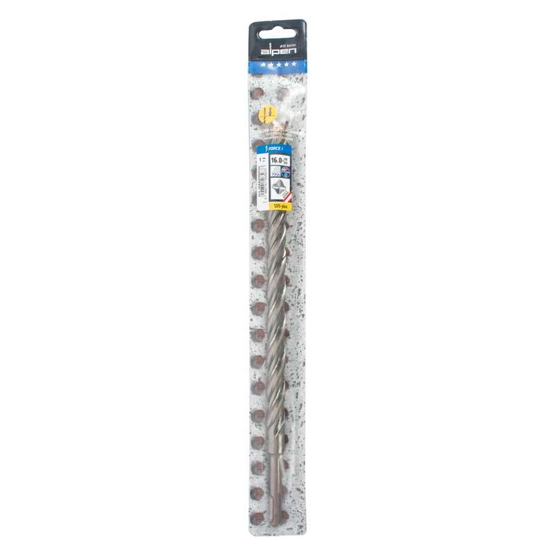 Alpen Force X 16.0 X 310/250  Sds-plus Drill Bit X4 Cutting Edges