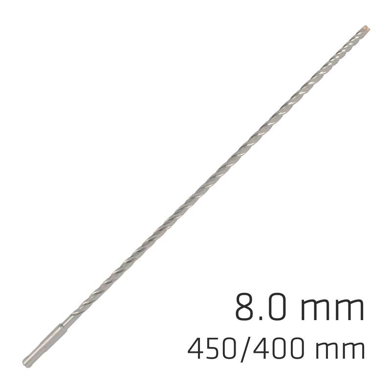 Alpen Force X 8.0 X 450/400 Sds-plus Drill Bit X4 Cutting Edges