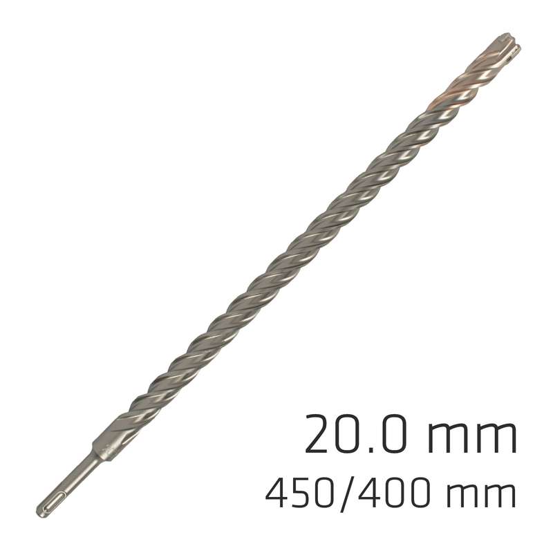 Alpen Force X 20.0 X 450/400  Sds-plus Drill Bit X4 Cutting Edges