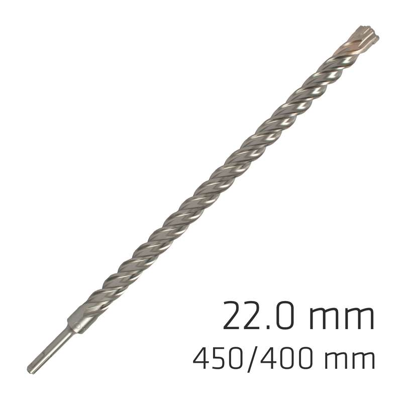 Alpen Force X 22.0 X 450/400  Sds-plus Drill Bit X4 Cutting Edges