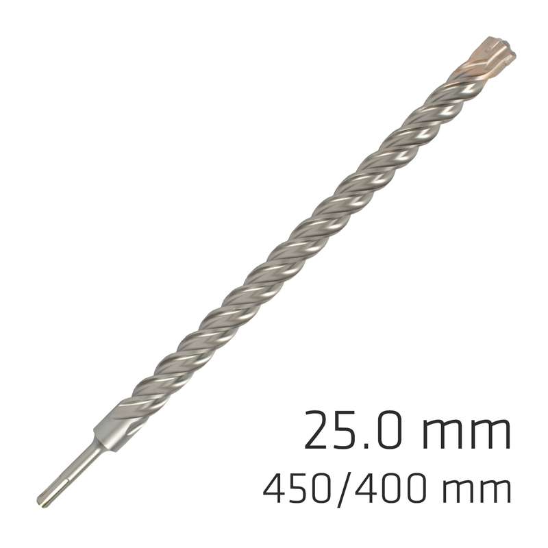 Alpen Force X 25.0 X 450/400  Sds-plus Drill Bit X4 Cutting Edges
