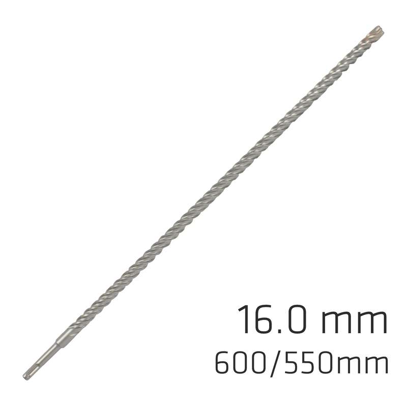 Alpen Force X 16.0 X 600/550  Sds-plus Drill Bit X4 Cutting Edges