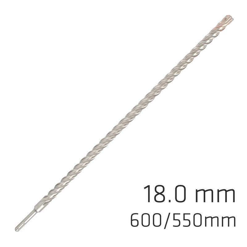 Alpen Force X 18.0 X 600/550  Sds-plus Drill Bit X4 Cutting Edges
