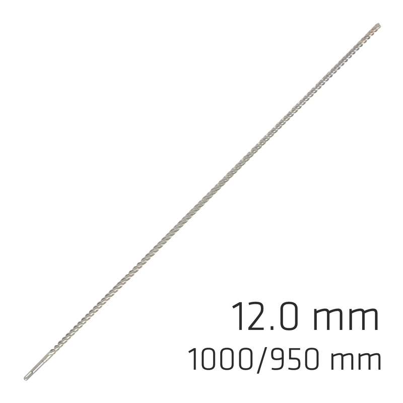 Alpen Force X 12.0 X 1000/950 Sds-plus Drill Bit X4 Cutting Edges