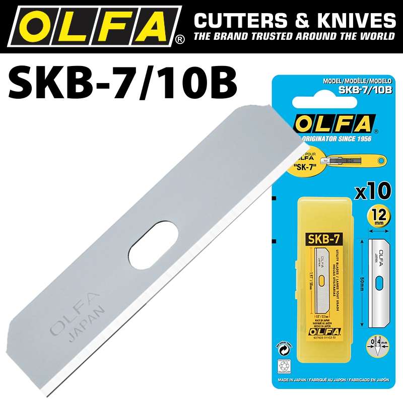 Olfa Blades Skb7 For Sk7 10/pk Carded 12.5mm
