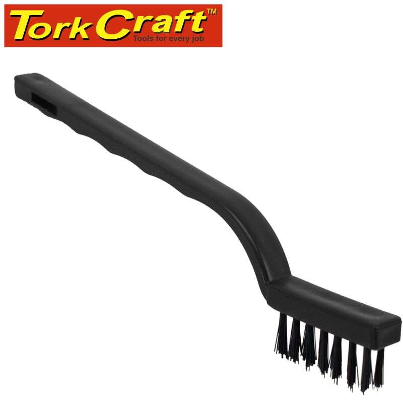 Tork Craft Mini Brush Set 3pc Brass Stainless Nylon In Blister