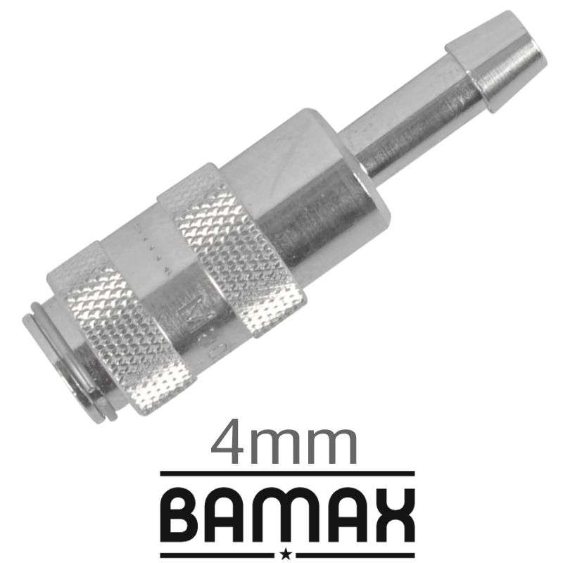 Bamax Super Micron Quick Coupling 4mm