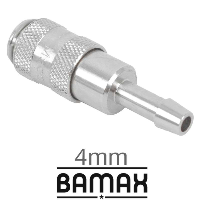 Bamax Super Micron Quick Coupling 4mm