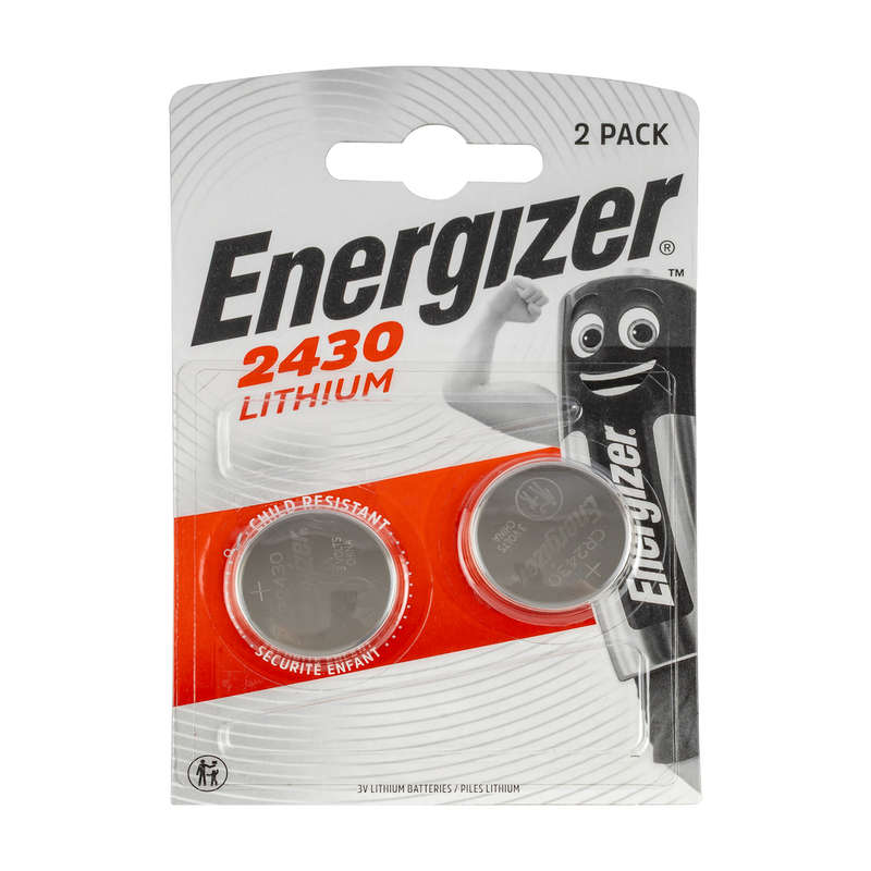 Energizer Energizer 2430 Lithium 3v Coint Batery 2 Pack (moq 12)