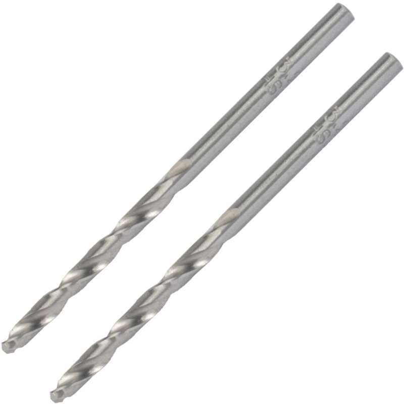 Tork Craft Drill Hss 3.2mm 135deg 2/card Industrial Bit
