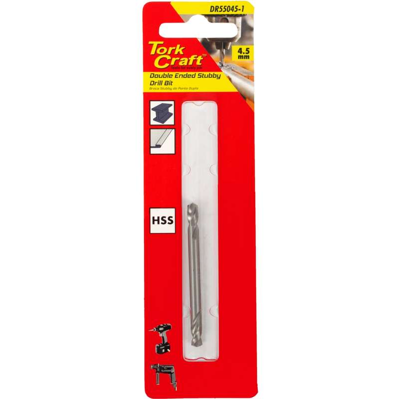 Tork Craft Double End Stubby Hss 4.5mm 1 Pc