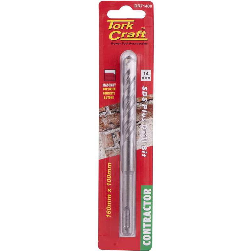 Tork Craft Sds Plus Drill Bit 160 X 100 14mm