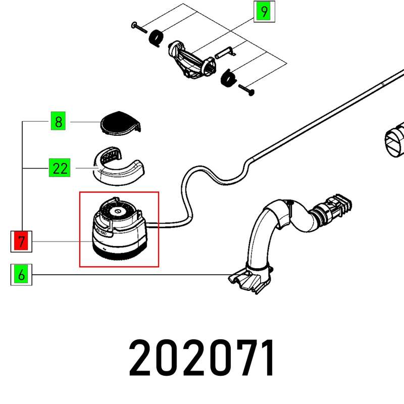 Festool Motor Unit Lhs-e 225 230v