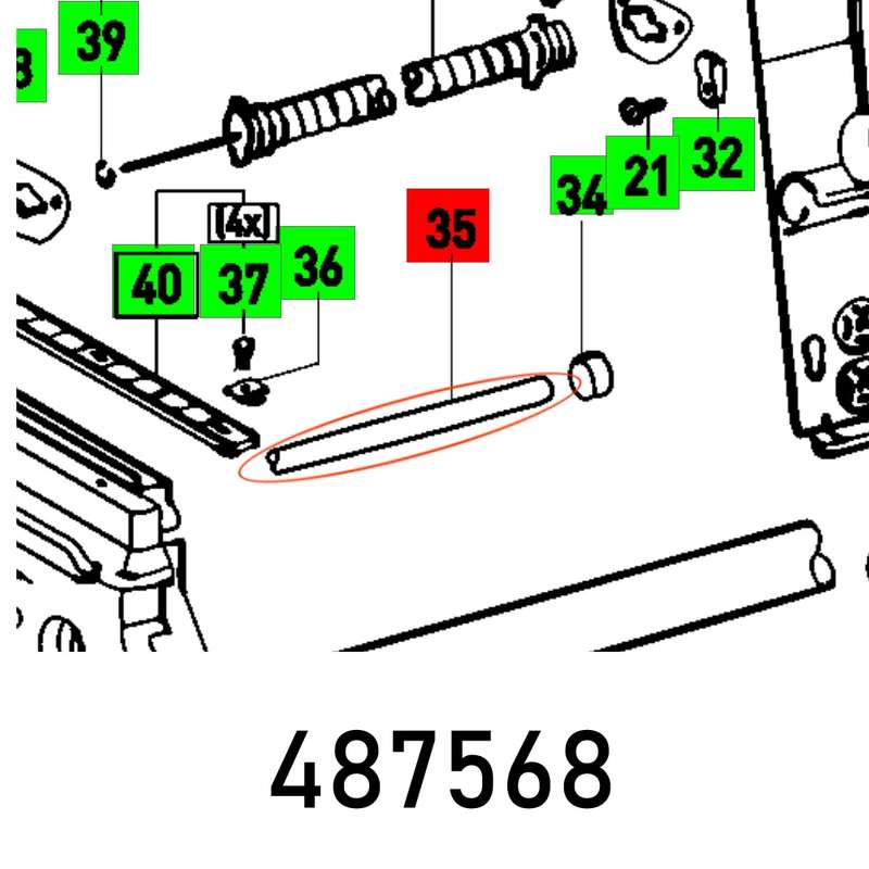 Festool Pull Rod Cs 70 Eb