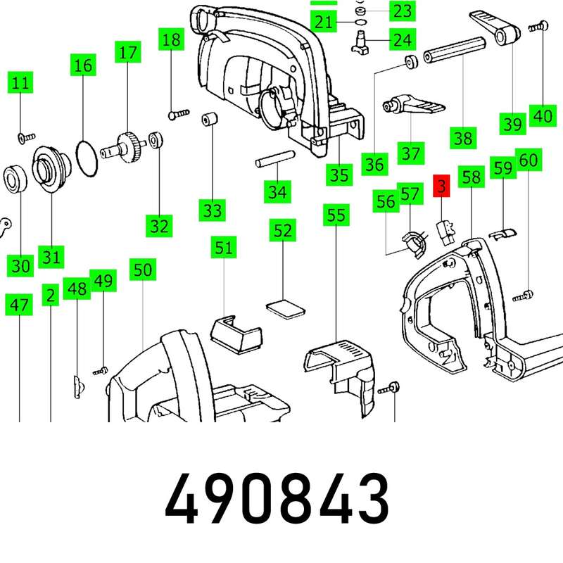 Festool Plate Ap 55-ap 65 Eu Schalter