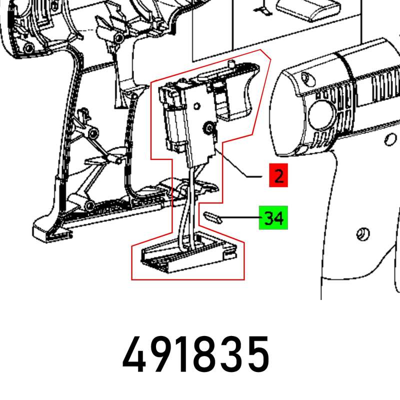 Festool Switch Tdk15,6 Marquardt Et-bg