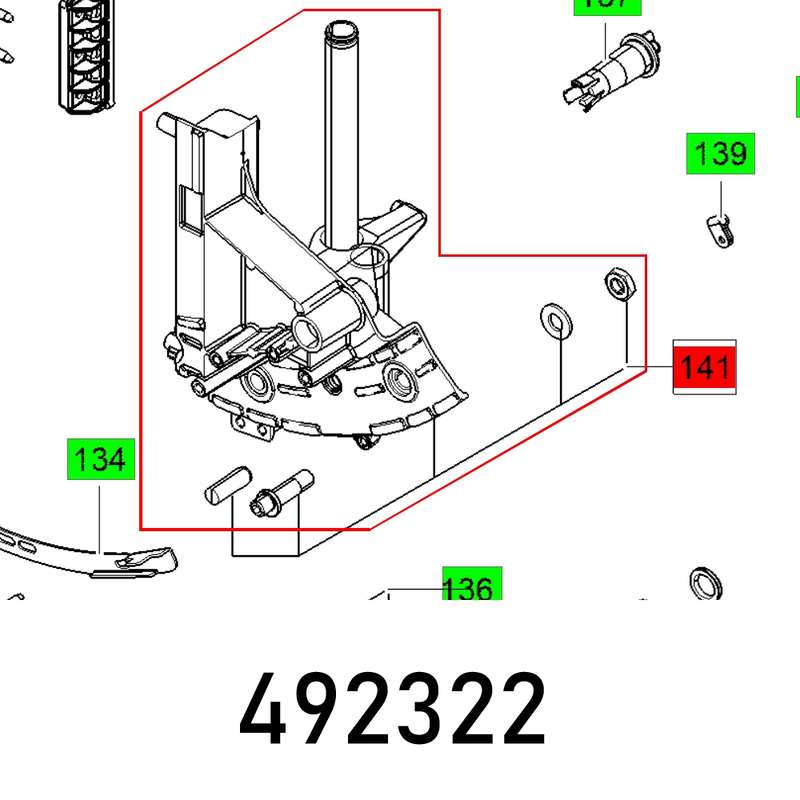 Festool Pivot Insert Cs 50 Eb