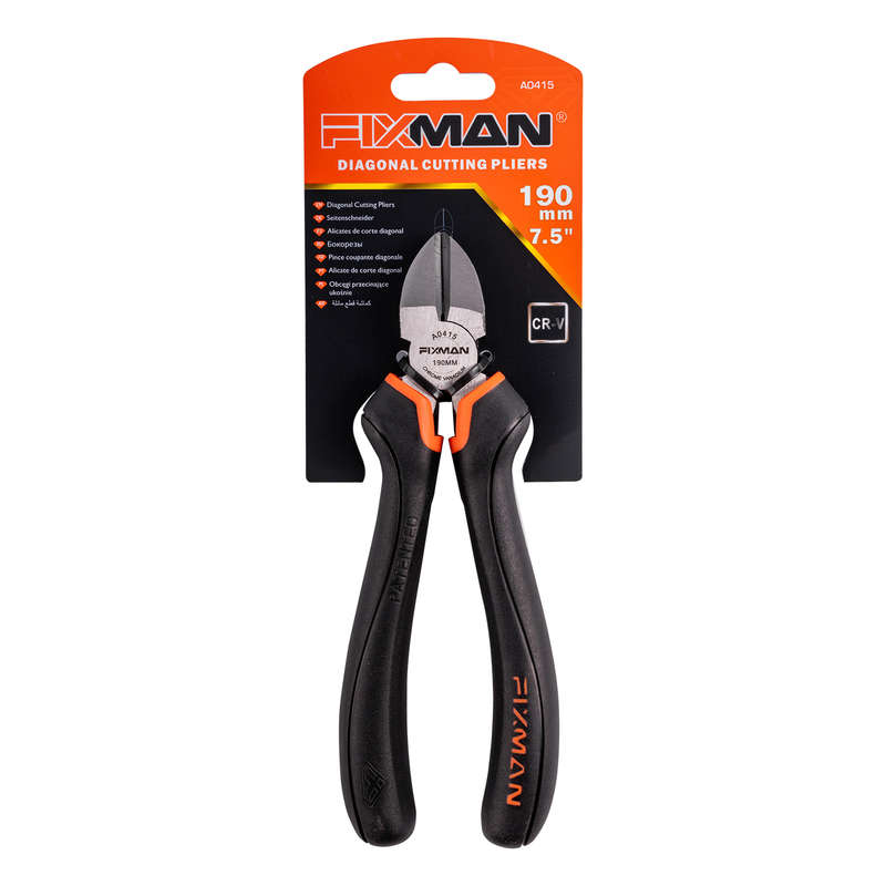 Fixman Industrial Diagonal Side Cutting Pliers 8\' 200mm