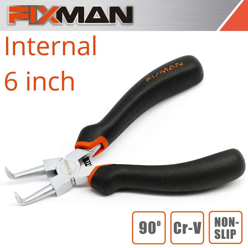 Fixman Internal Circlip Pliers 6\'/145mm X 90 Deg