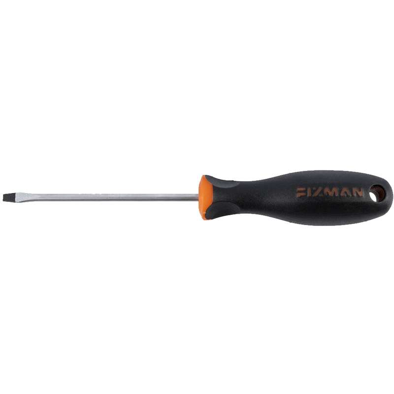 Fixman S/driver Slotted 3x0.5x75mm Crv With Ergonomic Handle
