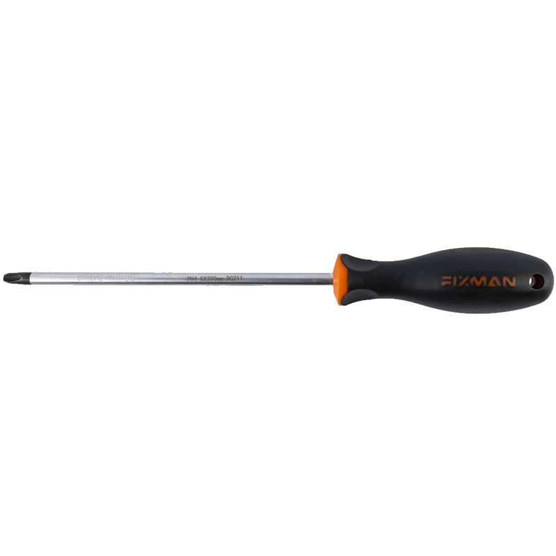 Fixman S/driver Phillips Ph4  8x200mm Crv With Ergonomic Handle