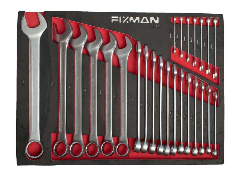 Fixman Fixman 7 Drawer Ind. Roller Cabinet On Castors With 145pc Of Stock