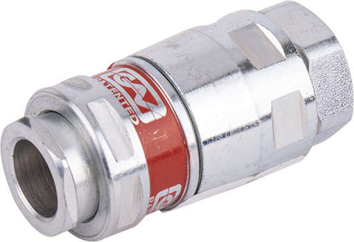 Gav Airblock Security Magnum Coupler 1/2in Male Two Stage Release Saftey
