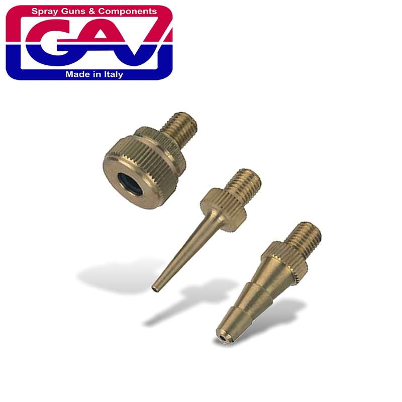 Gav Inflating Set For Balls Schrader To Presta Valves & Inflatables