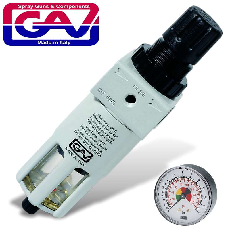 Gav Filter & Reducer In Line 1 Inch Regulator