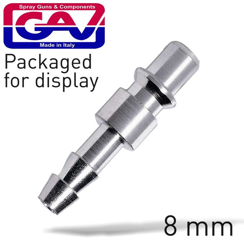 Gav Quick Coupler/inserts Aro 8mm 2 Packaged