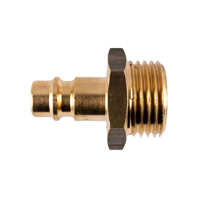 Gav Brass Connector 1/2in M