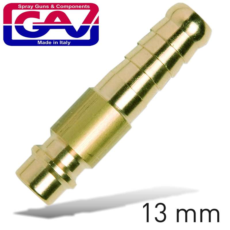 Gav Brass Connector 13mm