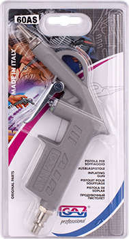 Gav Air Blow Gun Duster In Blister With Security Nozzle
