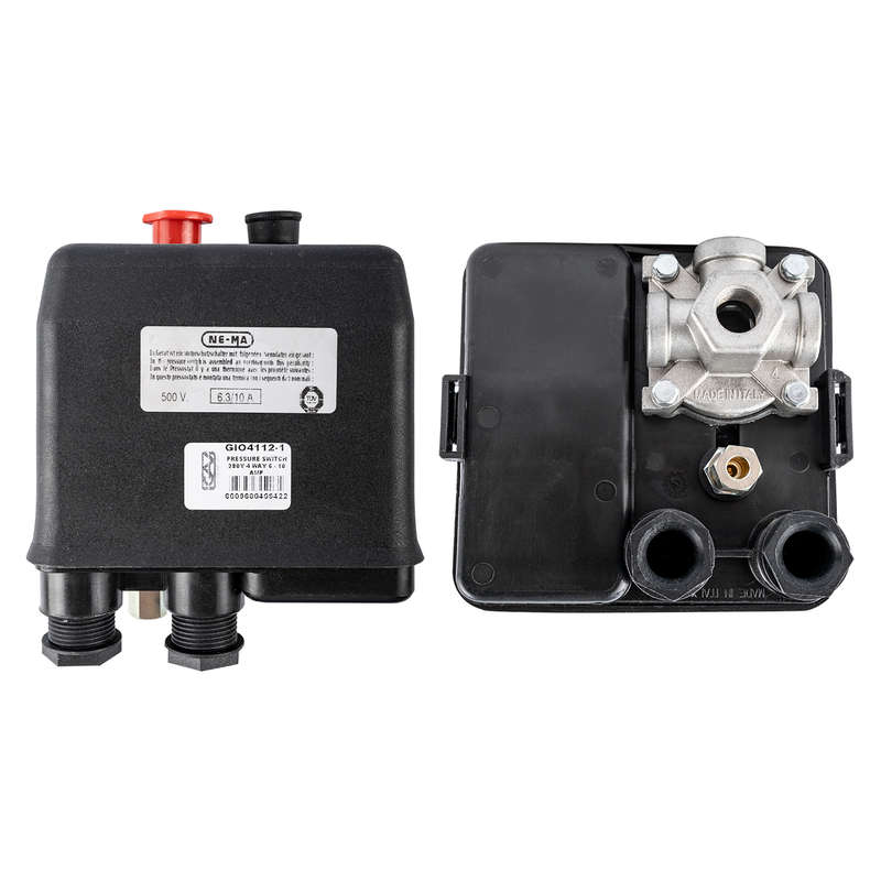 Bamax Pressure Switch 380v 4 Way 6 - 10 Amp