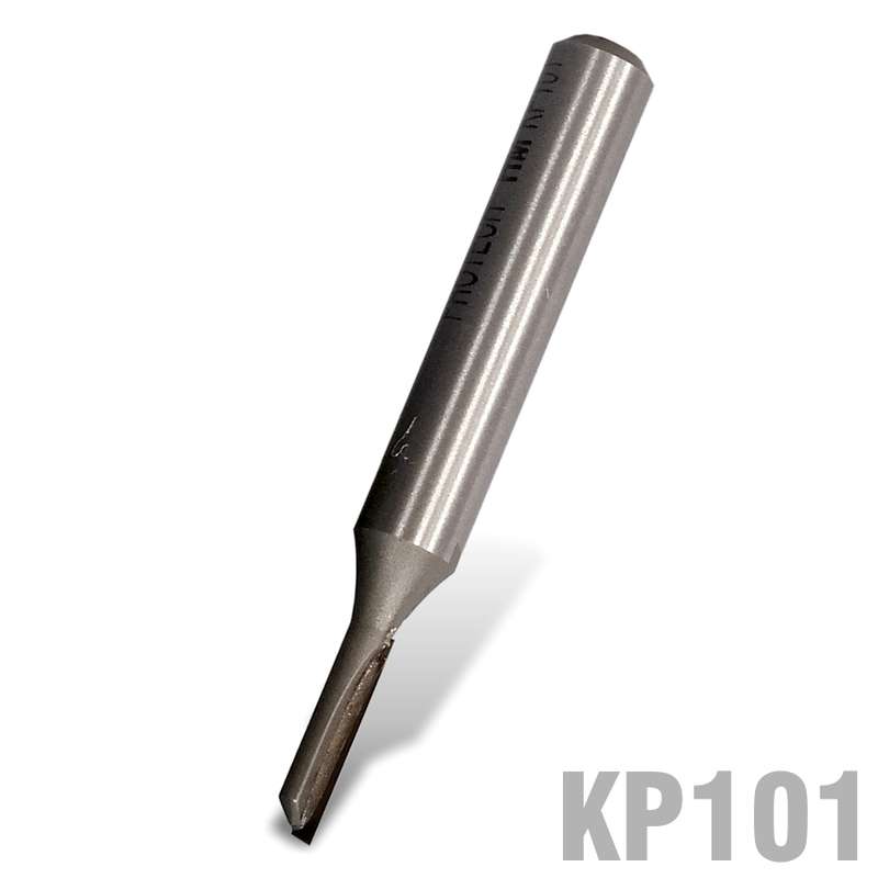 Pro-tech Straight Bit Single Flute 1/8\' X 1/2\' Cut 1/4\' Shank