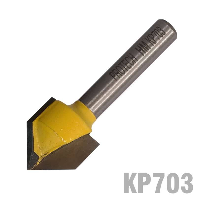 Pro-tech V-groove Bit Tct 5/8\'