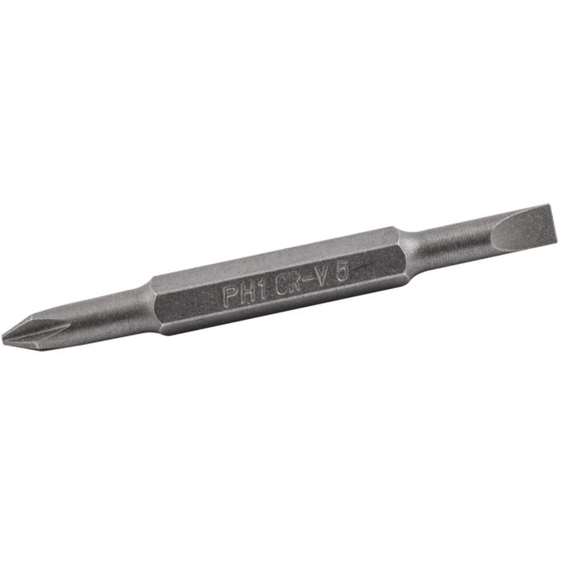 Tork Craft Replacement Bit 65mm Double Ended 6mm.sl5mm/ph1 For Kt2677