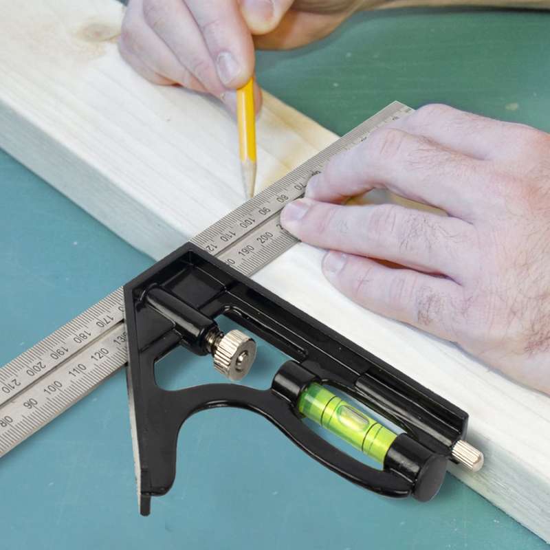 Tork Craft Aluminium Handle Combination Square