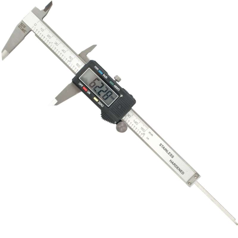 Tork Craft Vernier Digital 4 Key 150mm S/steel 0.01mm Acc. Abs Func. Metric / In