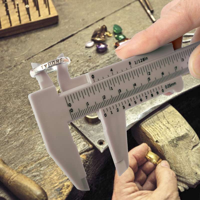 Tork Craft Vernier 150mm Plastic Metric 0.05 Acc