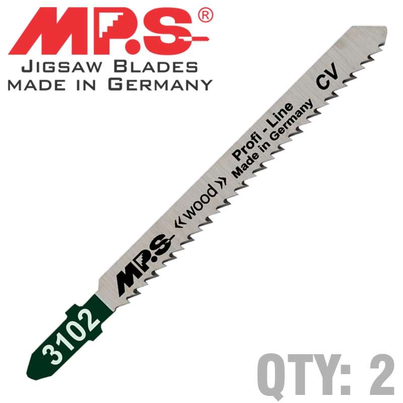 Mps Jigsaw Blade Rev.t.t-shank 10tpi T101br