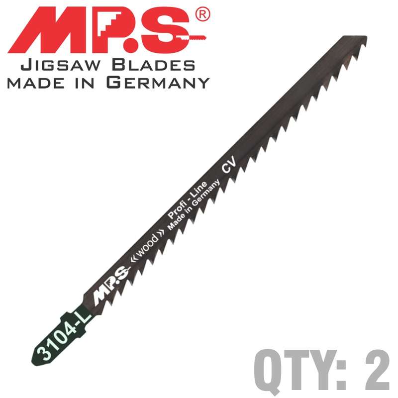 Mps Jigsaw Blade Wood T Shank 6tpi T344d