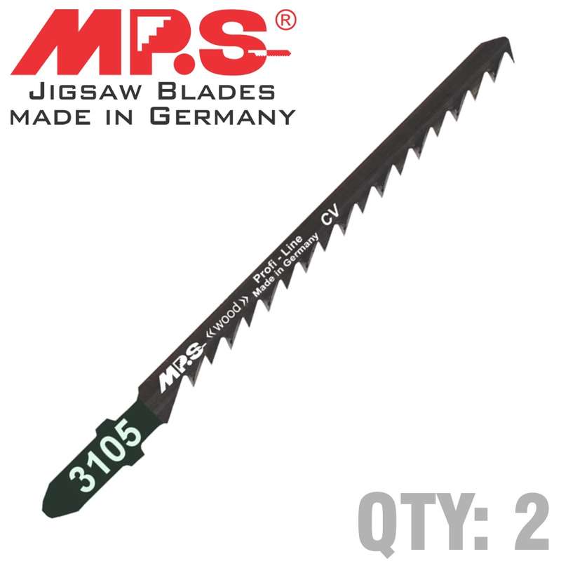 Mps Jigsaw Blade Wood T-shank Scroll T244d